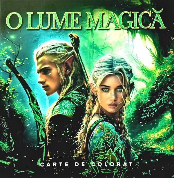 O lume magica. Carte de colorat 